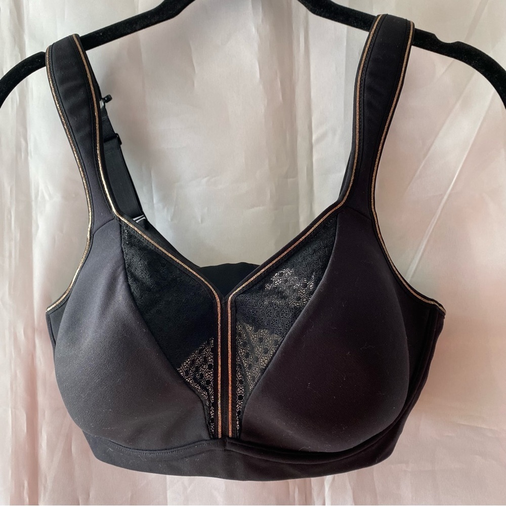 NWOT Simone Perele bra harmony sport underwire black SZ 42C EUR SZ 80D - Picture 2 of 14